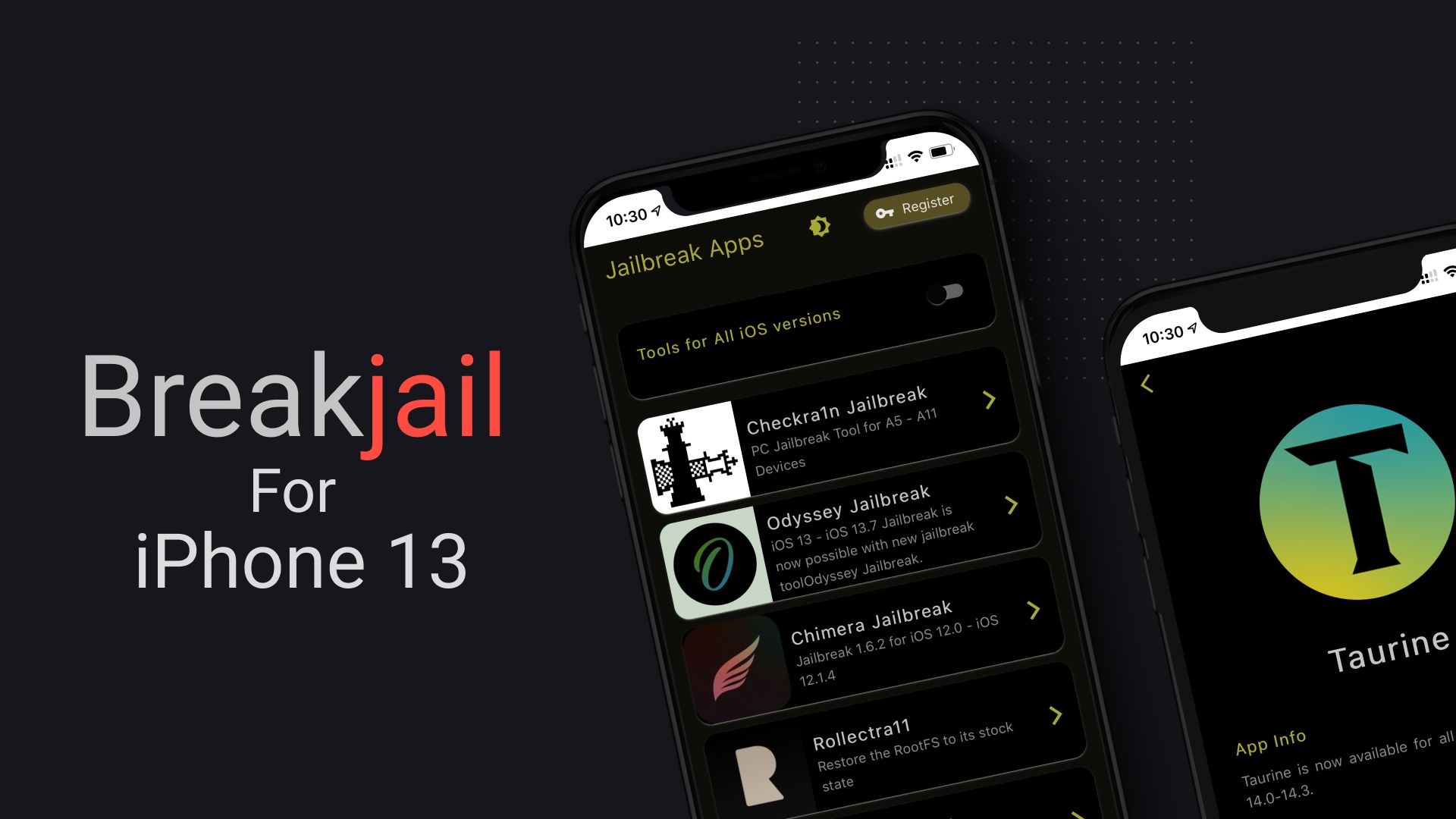 BreakJail for iPhone 13