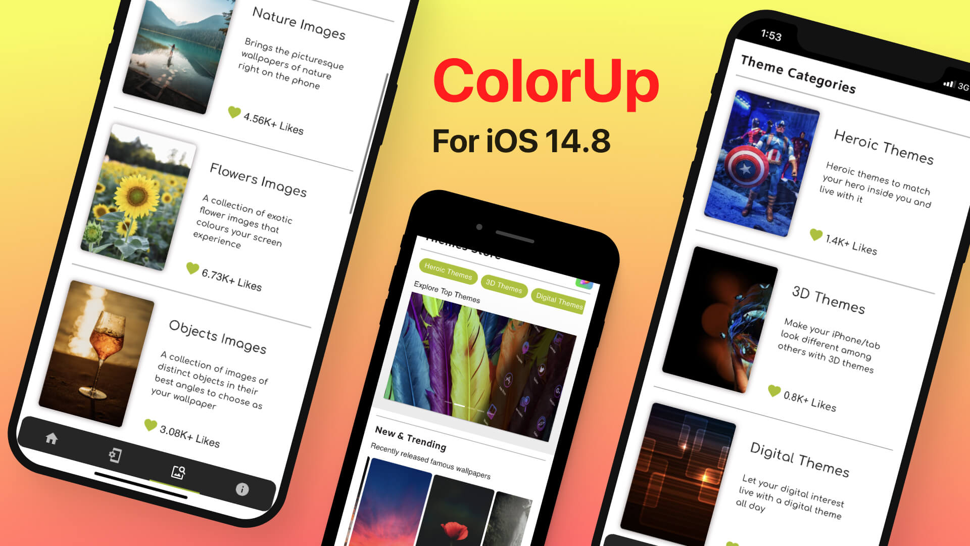 Colorup - iOS 14.8 Jailbreak Themes