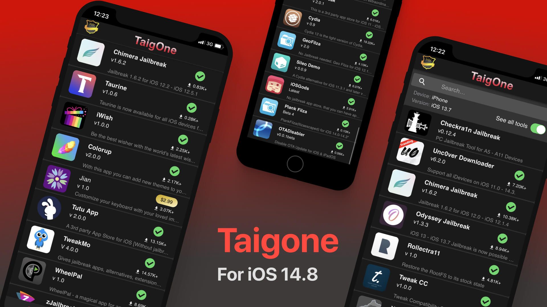 Taigone for iOS 14.8
