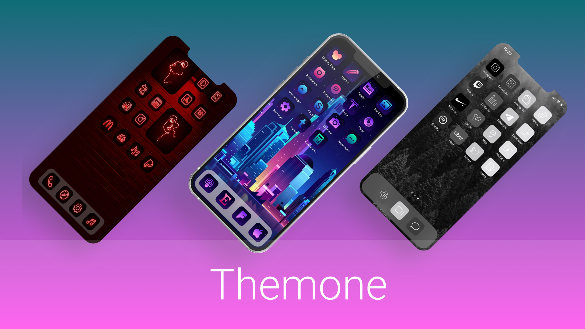 Themone - iOS customization app without jailbreak
