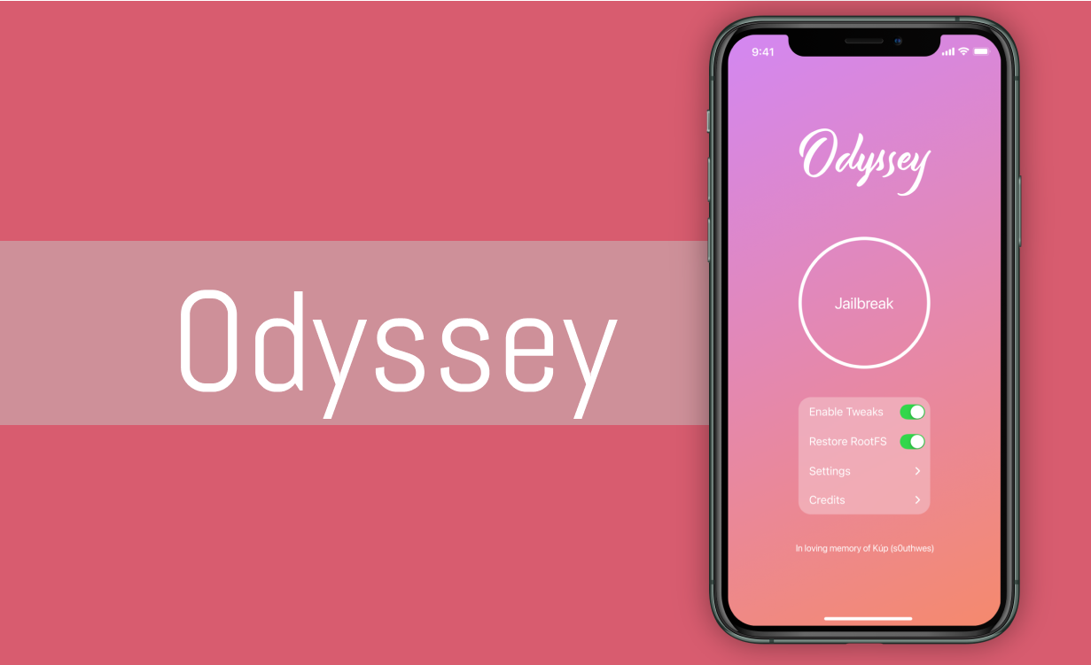 Odyssey Jailbreak (Supports iOS 13 - iOS 13.7)
